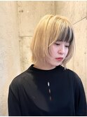 【FAVOR店長】ハイトーンボブ　パーソナルカラー診断