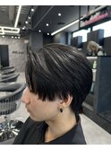 韓国風ナチュラルセンターパート