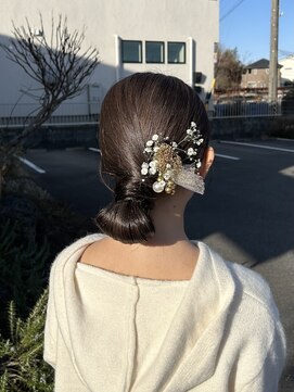 美容室 ルチア ハワイ(Luccica HAWAII) タイトシニヨン