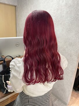 ミニム ヘアー(minim hair) 【minim×岩田】チェリーレッド