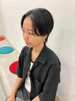 エンドリンク(endlink) 30代40代ダークアッシュ黒髪ボブウルフネビージュ小顔