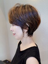 エダ 鎌倉(edA.)&nbsp;絶壁解消/ひし形/大人ショートボブ/白髪ぼかし/40代/50代/鎌倉