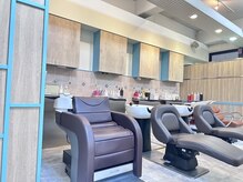 癒しメニュー☆フルフラットシャンプー台