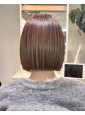 切りっぱなしボブ