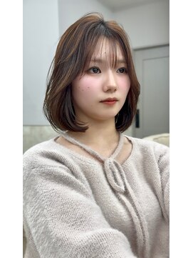 サンド 鹿児島中央(sand) タンバルモリボブ/韓国ボブ/タッセルボブ/ボブ/似合わせカット]