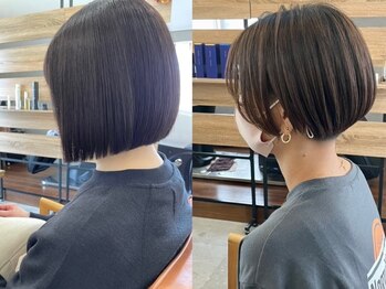 レティス(REttice)の写真/【江戸橋駅】顔周りや襟足の形までこだわる事で、どこからみても美しい似合わせショートにします♪