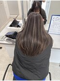 ハイライトバレイヤージュダブルカラーケアブリーチ30代40代50代
