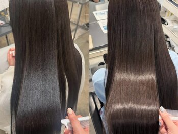 フィルムス 新宿(FILMS)の写真/毛髪診断で髪の状態を見極め豊富な薬剤の中から貴方に合ったものを選定「ショートボブレイヤーカット」