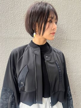 ラウンジ モリオ イケブクロ(Lounge MORIO Ikebukuro) 【大人ショートボブ】小顔×美シルエット×透け感レイヤー