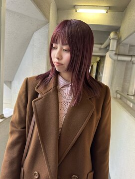 ノーカ 代官山(nohka) 濃いめのカシスラベンダーカラー