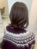 ジーナ  札幌大通(Zina)&nbsp;美髪＊シアーオリーブベージュ＊外巻きくびれヘア＊Zina札幌大通