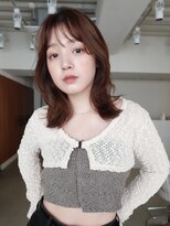 フォト 富山(foto)&nbsp;20代30代ミディアムレイヤーインナーカラーダブルカラー