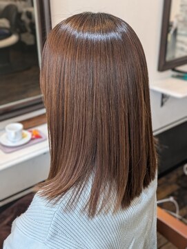 ヘアシップ パロス(Hair ship pharos) 御自分でお手入れ楽々!!縮毛矯正!!