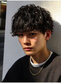 黒髪ツイスパマッシュヘア【TELAHAIR五井】