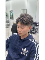 ジュール メンズ 大分(Joule men's)&nbsp;フェザーパーマ/スパイキーショート/ハイライトカラー/[大分駅]