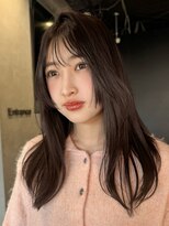 ガーデントウキョウ(GARDEN Tokyo)&nbsp;面長解消くびれレイヤー×小顔見えシースルーバング