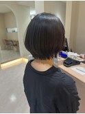 大人かわいいくびれボブ