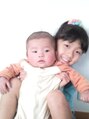 ヘアサロンヒトトキ(hitotoki)&nbsp;長女8才、息子8ヶ月。