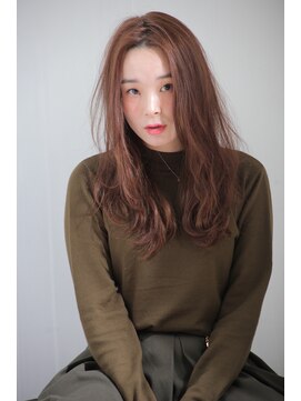 ロティー(loty) 【今泉　loty】ヌーディーベージュ×透け感ロング