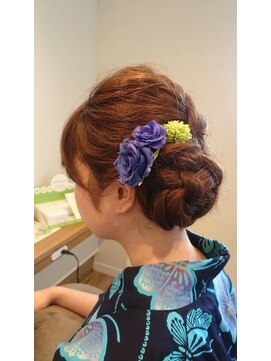 小さな美容室 ハナ(hana) 編み込み使った素敵にオシャレなアップスタイル☆