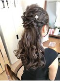 大人気アレンジゆるふわハーフアップ【ヘアセット　立川/袴】