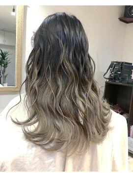 トーク 伊丹本店(TAL'KE) TAL'KE/バレイヤージュ×グレー_304