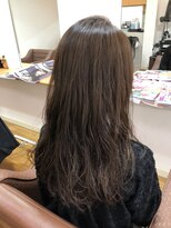 エルフゥ(Elle fou)&nbsp;透ける暗髪ゆるつやウェーブ