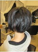 【見附今町M3D】無造作に簡単ボブ