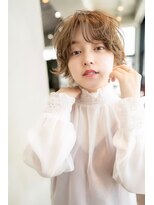 オースティン 錦糸町(AUSTIN)&nbsp;AUSTIN☆大人かわいい前髪セシルカットココアブラウンネオウルフ