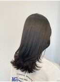 【スタイリスト田中のお客様style】韓国風レイヤー_ボブルフ