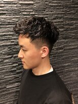 プレミアムバーバー 赤坂店(PREMIUM BARBER produce by HIRO GINZA)&nbsp;ツイストスパイラルパーマ【ヒロ銀座】赤坂/バーバー/パーマ