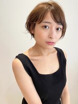 マイラ 銀座(myla)&nbsp;キャラメルベージュのボブショート【Yamaki】