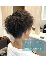 ケードット(K.)&nbsp;ツイストスパイラルパーマ×濡れ感セット