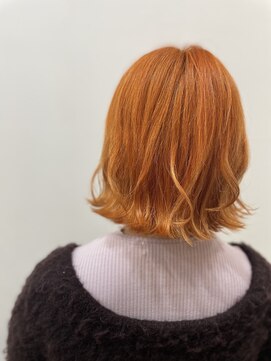 エニー ココ ヘアー(ANY.coco HAIR) オレンジ強め☆