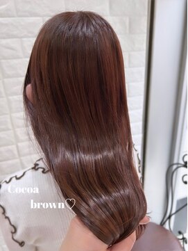 ヒップスデコ(Hip's deco) 艶色＊ココアブラウン