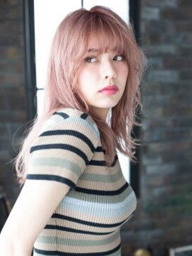 エマージュ 海老名店(Emerge) 3Dピンクバレイヤージュ[海老名,海老名駅,海老名東口,海老名駅]