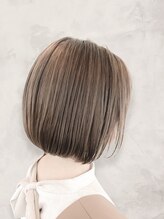 リフトバイマグ 松本駅前店(lift by mag) 20代30代大人可愛いショートボブミルクティーグレージュ