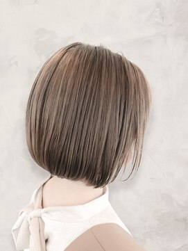 リフトバイマグ 松本駅前店(lift by mag) 20代30代大人可愛いショートボブミルクティーグレージュ