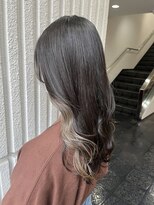 ネオリーブカップ 町田店(Neolive capu)&nbsp;韓国風/ロング/イヤリングカラー/グレージュ