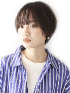 ロビー 表参道(ROBBY) マッシュショート／前髪あり／表参道／30代40代50