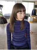 イメチェン/フェミニン/チェリーブラウン/モード/ダークアッシュ