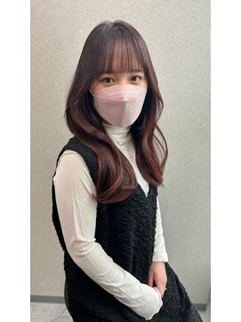 スラッシュ(SLASH) 髪質改善/ピンクブラウン/透明感カラー/ナチュラル/