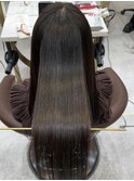 髪質改善縮毛矯正でツヤサラストレート 髪質改善/艶髪/縮毛矯正
