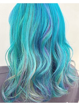 キジ(KIJI) ★ターコイズブルー×ユニコーンカラー★