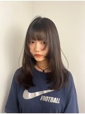顔周りレイヤースタイル