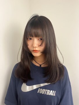 シェノン 表参道(CHAINON) 顔周りレイヤースタイル