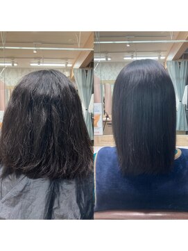 リンダ 室見店(LINDA) 【髪質改善縮毛矯正】美髪ストレート