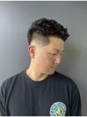 波巻き/マッシュパーマ/ウルフ/ハイライト<理容室>三軒茶屋