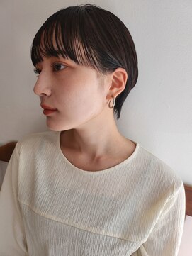 ガーランド (Garland) 大人マッシュショート×上品ツヤ髪水素カラー