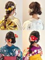 綾橘&nbsp;振袖、袴、訪問着、留袖、七五三着付、ヘアセット早朝承ります。